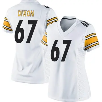 Nike Jake Dixon Women's Game Pittsburgh Steelers White Jersey