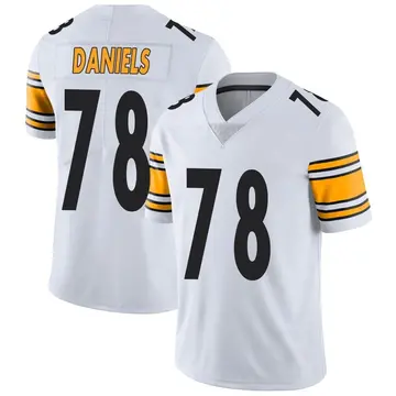 Nike James Daniels Men's Limited Pittsburgh Steelers White Vapor Untouchable Jersey