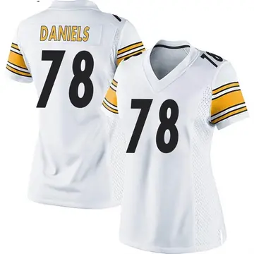 Nike James Daniels Women's Game Pittsburgh Steelers White Jersey