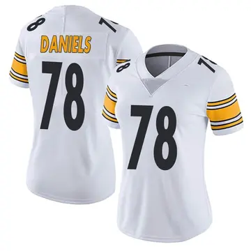 Nike James Daniels Women's Limited Pittsburgh Steelers White Vapor Untouchable Jersey