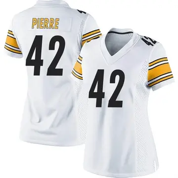 Nike James Pierre Women's Game Pittsburgh Steelers White Jersey
