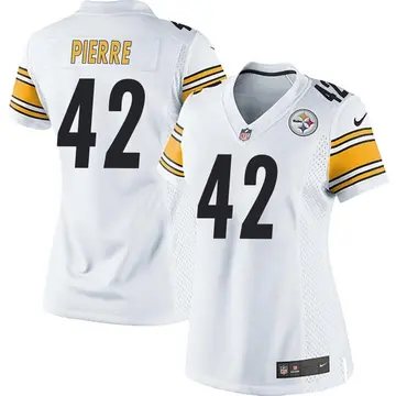 Nike James Pierre Women's Game Pittsburgh Steelers White Jersey