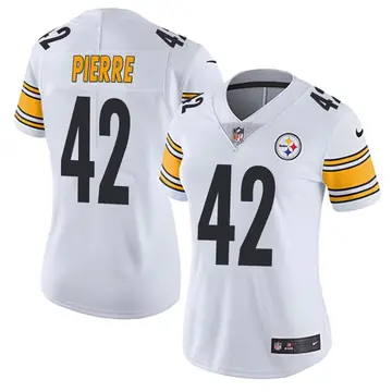 Nike James Pierre Women's Limited Pittsburgh Steelers White Vapor Untouchable Jersey