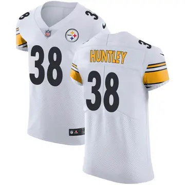 Nike Jason Huntley Men's Elite Pittsburgh Steelers White Vapor Untouchable Jersey