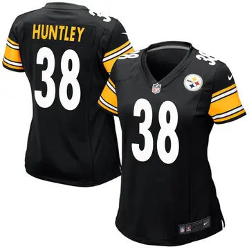 Nike Jason Huntley Women's Game Pittsburgh Steelers Black Team Color Jersey