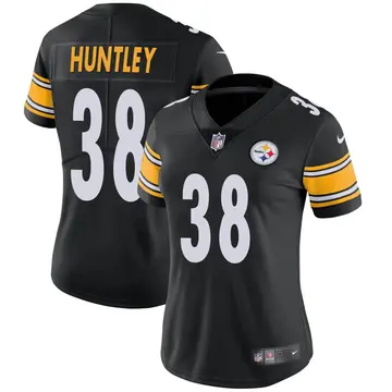 Nike Jason Huntley Women's Limited Pittsburgh Steelers Black Team Color Vapor Untouchable Jersey