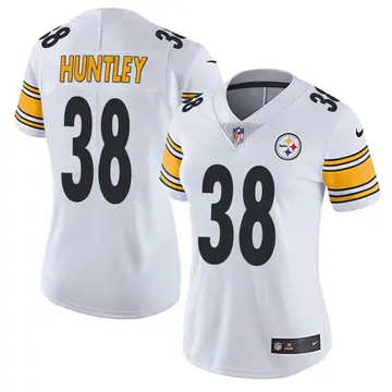 Nike Jason Huntley Women's Limited Pittsburgh Steelers White Vapor Untouchable Jersey
