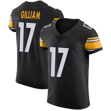 Nike Joe Gilliam Men's Elite Pittsburgh Steelers Black Team Color Vapor Untouchable Jersey