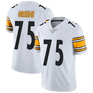 Nike Joe Greene Men's Limited Pittsburgh Steelers White Vapor Untouchable Jersey