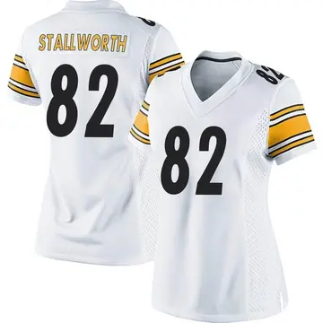 Nike John Stallworth Women's Game Pittsburgh Steelers White Jersey