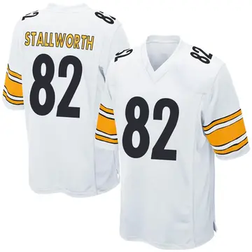 Nike John Stallworth Youth Game Pittsburgh Steelers White Jersey