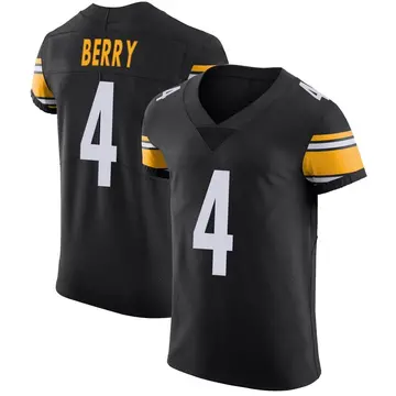 Nike Jordan Berry Men's Elite Pittsburgh Steelers Black Team Color Vapor Untouchable Jersey