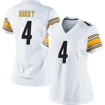 Nike Jordan Berry Women's Game Pittsburgh Steelers White Jersey