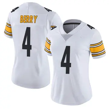 Nike Jordan Berry Women's Limited Pittsburgh Steelers White Vapor Untouchable Jersey
