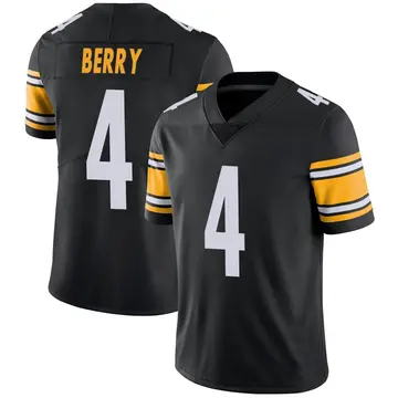 Nike Jordan Berry Youth Limited Pittsburgh Steelers Black Team Color Vapor Untouchable Jersey