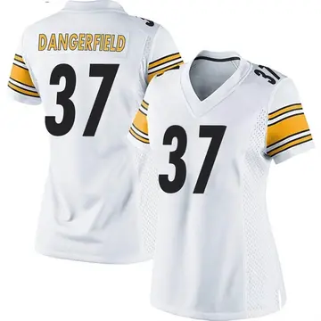 Nike Jordan Dangerfield Women's Game Pittsburgh Steelers White Jersey
