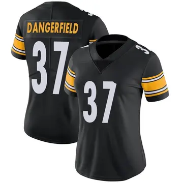 Nike Jordan Dangerfield Women's Limited Pittsburgh Steelers Black Team Color Vapor Untouchable Jersey