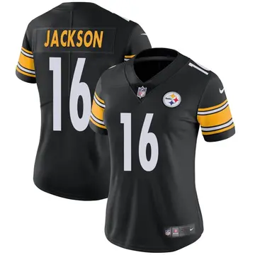 Nike Josh Jackson Women's Limited Pittsburgh Steelers Black Team Color Vapor Untouchable Jersey