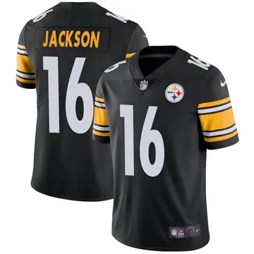 Nike Josh Jackson Youth Limited Pittsburgh Steelers Black Team Color Vapor Untouchable Jersey