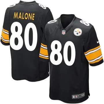 Nike Josh Malone Youth Game Pittsburgh Steelers Black Team Color Jersey