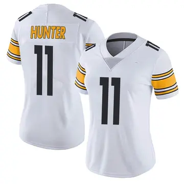 Nike Justin Hunter Women's Limited Pittsburgh Steelers White Vapor Untouchable Jersey