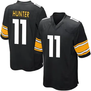 Nike Justin Hunter Youth Game Pittsburgh Steelers Black Team Color Jersey