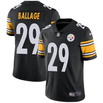 Nike Kalen Ballage Youth Limited Pittsburgh Steelers Black Team Color Vapor Untouchable Jersey