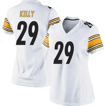 Nike Kam Kelly Women's Game Pittsburgh Steelers White Jersey