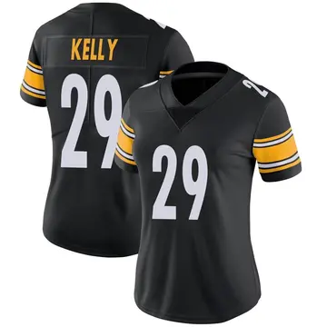 Nike Kam Kelly Women's Limited Pittsburgh Steelers Black Team Color Vapor Untouchable Jersey
