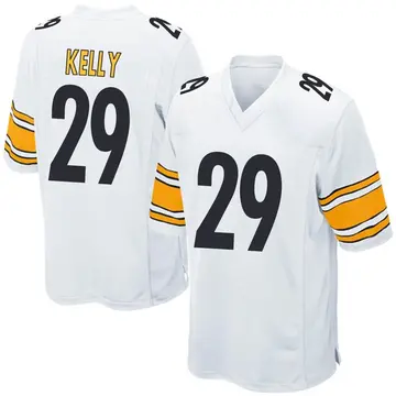 Nike Kam Kelly Youth Game Pittsburgh Steelers White Jersey