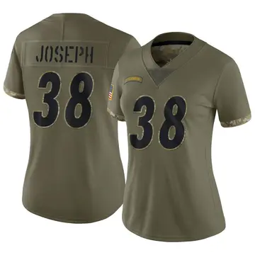 Nike Karl Joseph Women's Limited Pittsburgh Steelers Olive 2022 Salute To Service Jersey