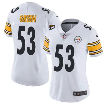 Nike Kendrick Green Women's Limited Pittsburgh Steelers White Vapor Untouchable Jersey