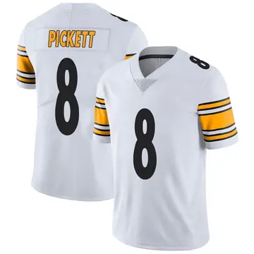 Nike Kenny Pickett Men's Limited Pittsburgh Steelers White Vapor Untouchable Jersey