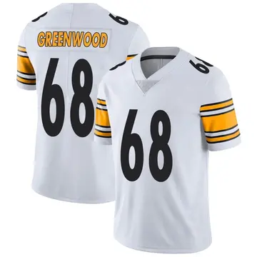 Nike L.C. Greenwood Men's Limited Pittsburgh Steelers White Vapor Untouchable Jersey