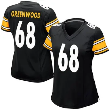 Nike L.C. Greenwood Women's Game Pittsburgh Steelers Black Team Color Jersey