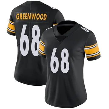 Nike L.C. Greenwood Women's Limited Pittsburgh Steelers Black Team Color Vapor Untouchable Jersey