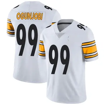Nike Larry Ogunjobi Youth Limited Pittsburgh Steelers White Vapor Untouchable Jersey