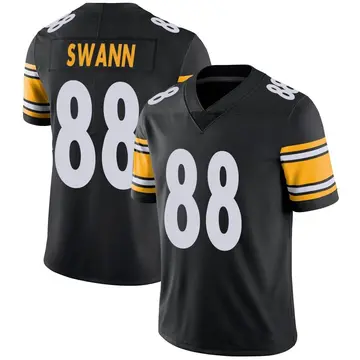 Nike Lynn Swann Men's Limited Pittsburgh Steelers Black Team Color Vapor Untouchable Jersey