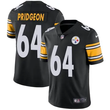 Nike Malcolm Pridgeon Youth Limited Pittsburgh Steelers Black Team Color Vapor Untouchable Jersey
