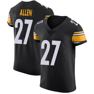 Nike Marcus Allen Men's Elite Pittsburgh Steelers Black Team Color Vapor Untouchable Jersey