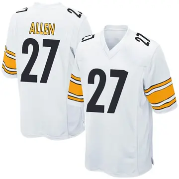 Nike Marcus Allen Men's Game Pittsburgh Steelers White Jersey