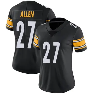 Nike Marcus Allen Women's Limited Pittsburgh Steelers Black Team Color Vapor Untouchable Jersey