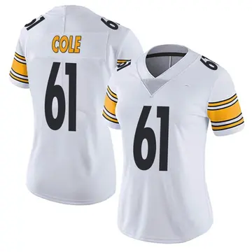 Nike Mason Cole Women's Limited Pittsburgh Steelers White Vapor Untouchable Jersey