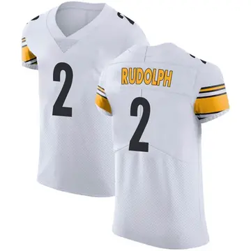 Nike Mason Rudolph Men's Elite Pittsburgh Steelers White Vapor Untouchable Jersey