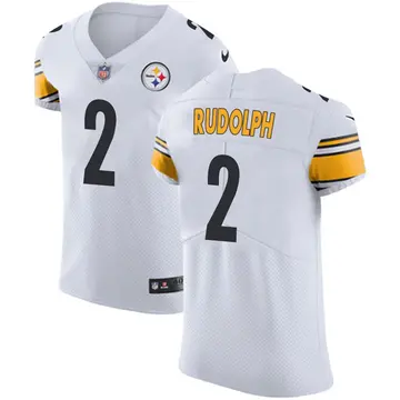 Nike Mason Rudolph Men's Elite Pittsburgh Steelers White Vapor Untouchable Jersey