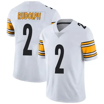 Nike Mason Rudolph Men's Limited Pittsburgh Steelers White Vapor Untouchable Jersey