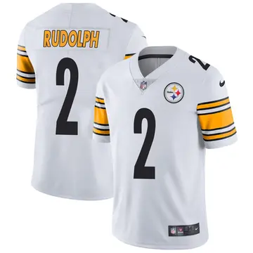 Nike Mason Rudolph Men's Limited Pittsburgh Steelers White Vapor Untouchable Jersey