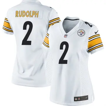 Nike Mason Rudolph Women's Game Pittsburgh Steelers White Jersey