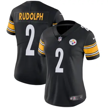 Nike Mason Rudolph Women's Limited Pittsburgh Steelers Black Team Color Vapor Untouchable Jersey