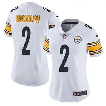 Nike Mason Rudolph Women's Limited Pittsburgh Steelers White Vapor Untouchable Jersey